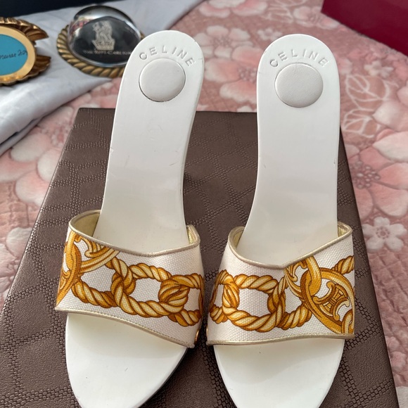 Celine CLOTH MULES & CLOGS - Picture 3 of 11